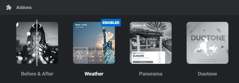 Display live weather information from any part of the world in your module's slides.