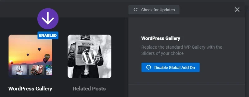 Convert your standard WordPress Galleries to a Slider Revolution automatically