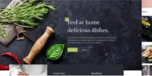 Rhea theme is designed for restaurant and cafe owners. Scale your business and provide your visitors with all the necessary information in one place.