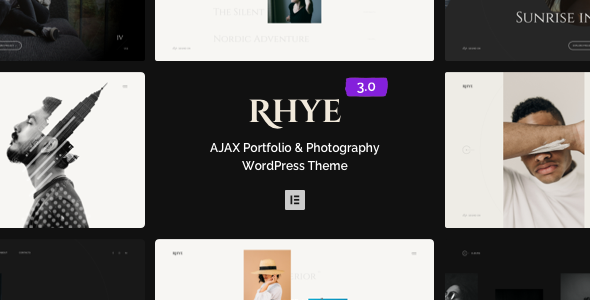 Unlock the power of Rhye - AJAX Portfolio WordPress Theme