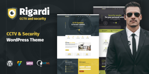 Rigardi – it’s a modern and amazing design WordPress theme created especially for CCTV