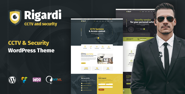 Rigardi – it’s a modern and amazing design WordPress theme created especially for CCTV