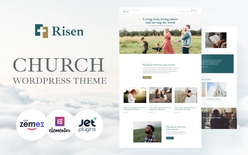 Take a chance and explore the WordPress theme church template designed with Elementor and a bunch of powerful add-ons with more than a hundred features! The theme is built with a diversity of attractive blocks and sections