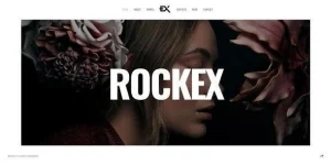 Rockex is a fully responsive WordPress theme designed for creatives. Showcase your work with powerful fullscreen video and imagery. Perfect for mobile-friendly sites.