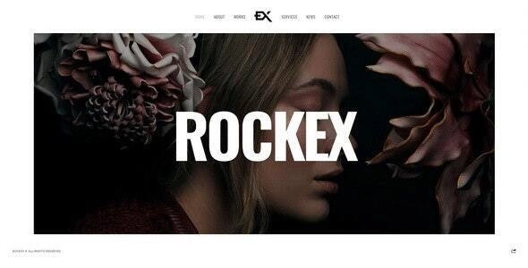 Rockex is a fully responsive WordPress theme designed for creatives. Showcase your work with powerful fullscreen video and imagery. Perfect for mobile-friendly sites.