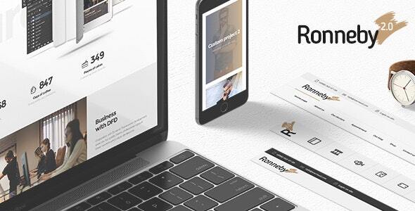 Elevate your WordPress site with Ronneby Theme from Bevaultx. Fast