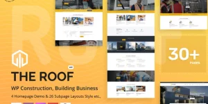 ROOF – Creative  Insightful Construction WordPress Theme. Roof is the finest quality construction theme that equipped with intelligent features to support your customer's quest and gives a seamless experience to present yourself professionally in the field of construction.