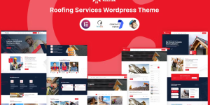 Elevate your roofing business with Rooftek - Roofing Services WordPress Theme! Featuring stunning designs