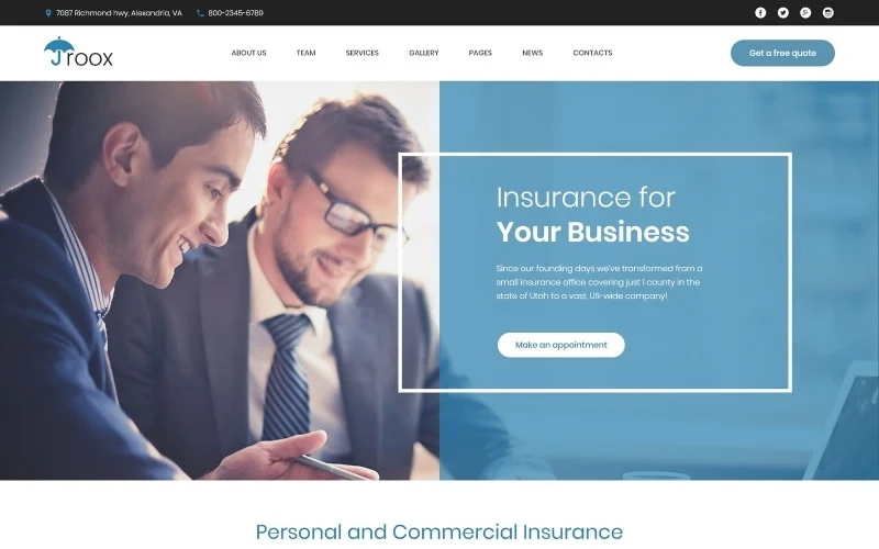 Fascinate your target audience with Insurance WP Theme