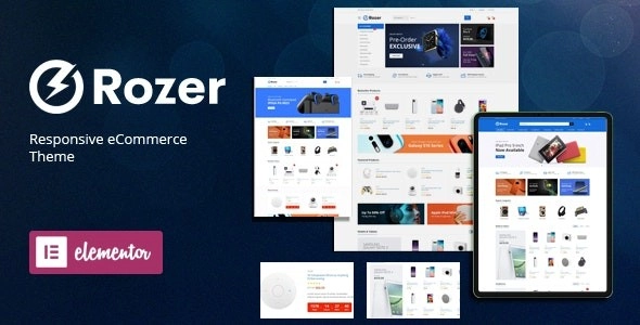 Transform your ecommerce store with Rozer WooCommerce WordPress theme! Easy to install