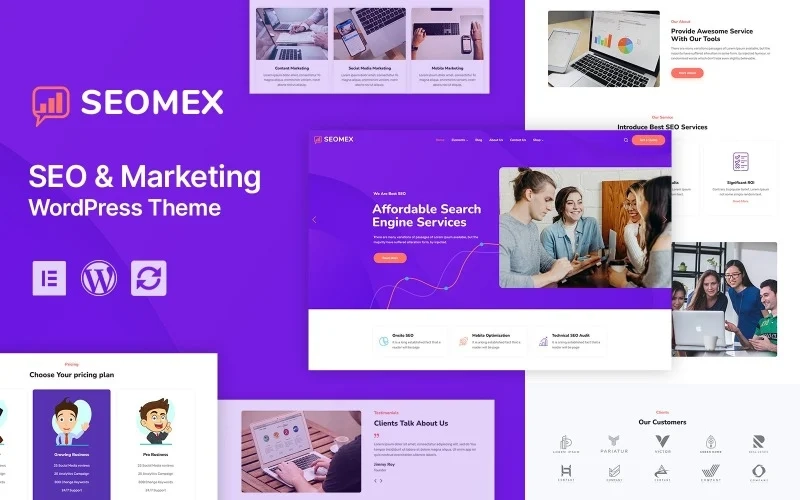 Explore SEOMEX - Neat and structured WordPress theme for all types of digital marketing or seo agency. This template is loaded with today's must-have features to help you build a fabulous website. Sites using this theme benefit from its clean code and quick loading times. SEOMEX's minimalistic yet effective layout…