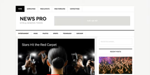 Discover the STUDIOPRESS NEWS PRO WordPress Theme