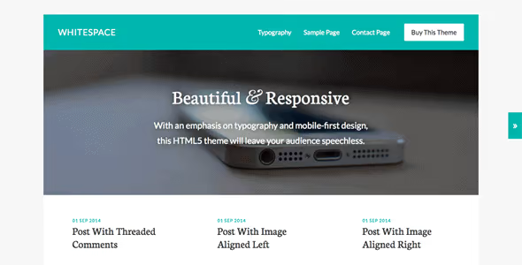 Discover the STUDIOPRESS WHITESPACE PRO WordPress Theme