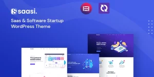 Saasi is modern and unique WordPress theme build with number 1 Elementor page builder. Using Saasi you can easily make website for your software business like SAAS Products