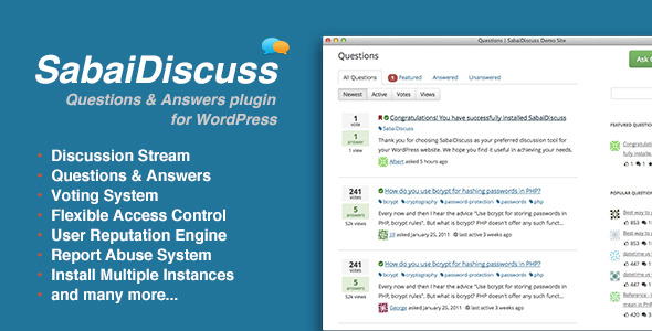 Empower your WordPress site with the Sabai Discuss Plugin