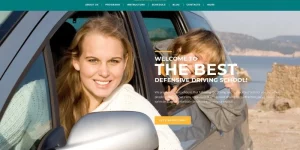 Using a driving school WordPress template may spare you a lot of time. The features which the theme is packed with