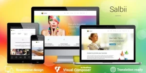 Create stunning websites with Salbii WordPress theme. Packed with retina-ready icons