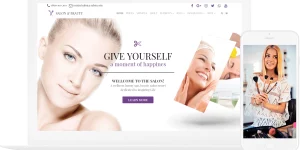 Salon is a handcrafted Beauty Salon WordPress Theme for hair salons