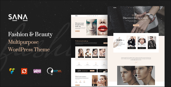 Elevate your online store with the Sana Fashion  Beauty WordPress Theme. Elegant