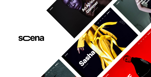 Showcase your creative work with Scena. Enjoy seamless navigation