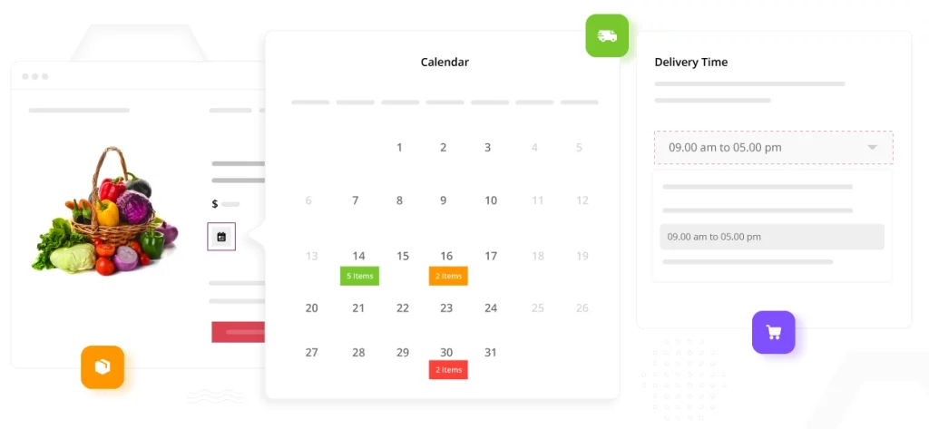 Schedule Delivery for WooCommerce helps your shoppers to plan their purchase deliveries on a weekly or monthly basis. As a WooCommerce Store Owner