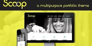 Scoop is a portfolio solution for creative professionals and companies looking for a powerful and professional look. Scoop is responsive and suited for users who want to showcase their work on a neat portfolio site. The definitive portfolio solution for creative professionals available now. Customizing the site is very easy…