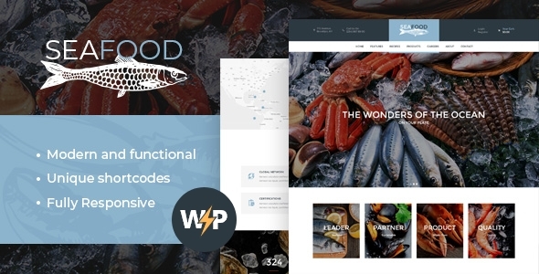 Seafood WordPress Theme – is an elegant