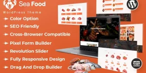 Seafood  Meat Store WordPress Theme is WooCommerce enable theme to start your business of sea food selling online. If you cater to market of selling Fresh or frozen sea food like fishes