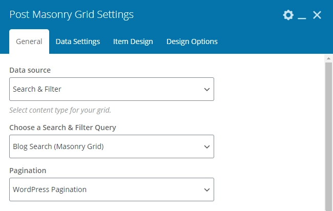 Adds Search  Filter integration for WPBakery Page Builder - integrates with the Post Grid