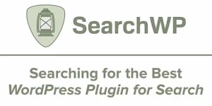 SearchWP improves the default search functionality in your WordPress website and is compatible with WooCommerce