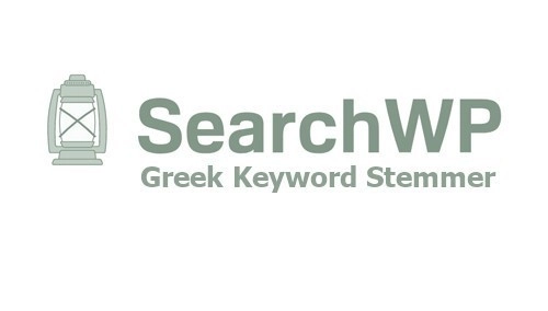 By default SearchWP applies English stemming when enabled on the main SearchWP settings screen. This extension will instead enable Greek keyword stemming when that option is enabled.