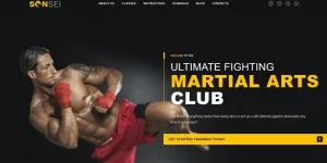 This sport WordPress theme may become a perfect basis for many sport projects. Dark aggressive colors evoke visitors' emotions