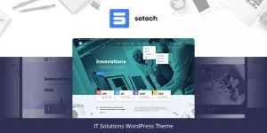 Setech is a powerful WordPress theme for web agencies