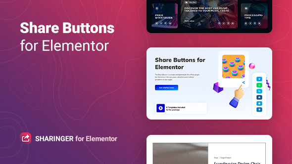 Enhance social engagement effortlessly with Sharinger Share Buttons for Elementor plugin! Optimize reach