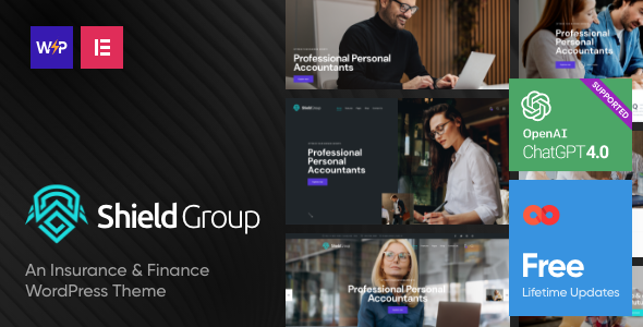 Discover ShieldGroup WP Theme for a professional financial services website. Fast