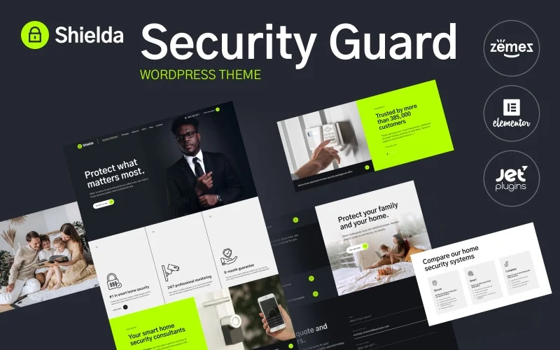 The security guard WordPress theme will help you create your own modern site. We offer the creation of a concise and creative site simply and without problems. You are offered a simple structure