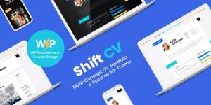 Transform your online presence with the ShiftCV Blog Resume Portfolio WordPress Theme. Get premium features and downloads at Bevaultx. Join now!