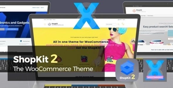 ShopKit is the most complete theme for WooCommerce! Get everything in one pack For full details and features