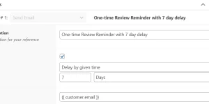 Send automated review reminders and take advantage of one of the best conversion boosters.