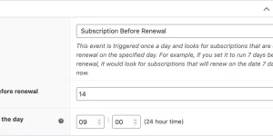 Send automated emails based on subscription events that let you satisfy