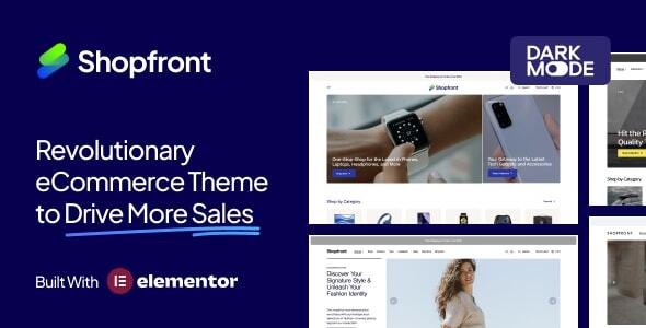 Discover ShopFront Next-Generation eCommerce Theme—a powerful