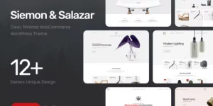 Siemon  Salazar is suitable for e-commerce websites. We have included multiple layouts for home page