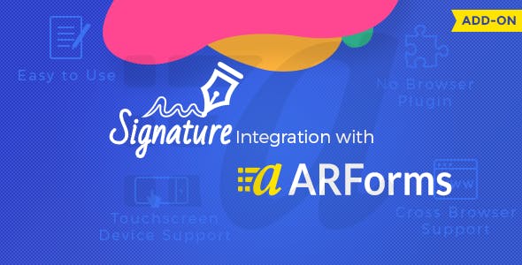 Simplify digital signatures with Signature Addon for ARForms. Collect