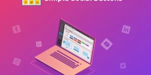 Simple Social Buttons Pro adds ( with lots of options like Sidebar