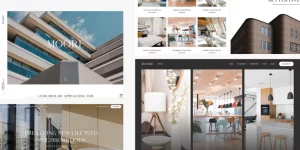 Single Property and Apartment Complex WordPress Theme Moore is a clean and elegant single property and apartment complex WordPress theme. It is exclusive for single property