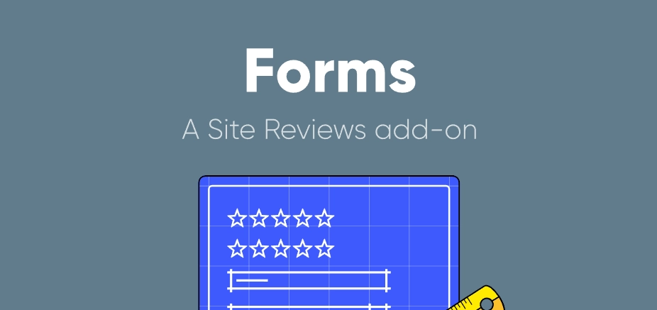 Create unique review forms with over 20 field types and custom review templates. This add-on allows you to create custom review forms. For example