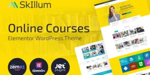 Inform your potential students about your educational programs in a stylish way using SkIllum theme. Engage more people to enroll in your online courses with a bright design of the theme. You will customize pages' layouts and represent the content in a stylish form thanks to the theme’s functionality. It…