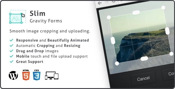 Slim Image Cropper - Effortlessly crop and manage images on your WordPress site with a responsive