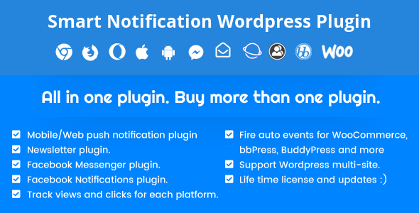 Elevate user interaction on your WordPress site with the Desktop Mobile Push Notification System Plugin. Easy integration and instant reach!