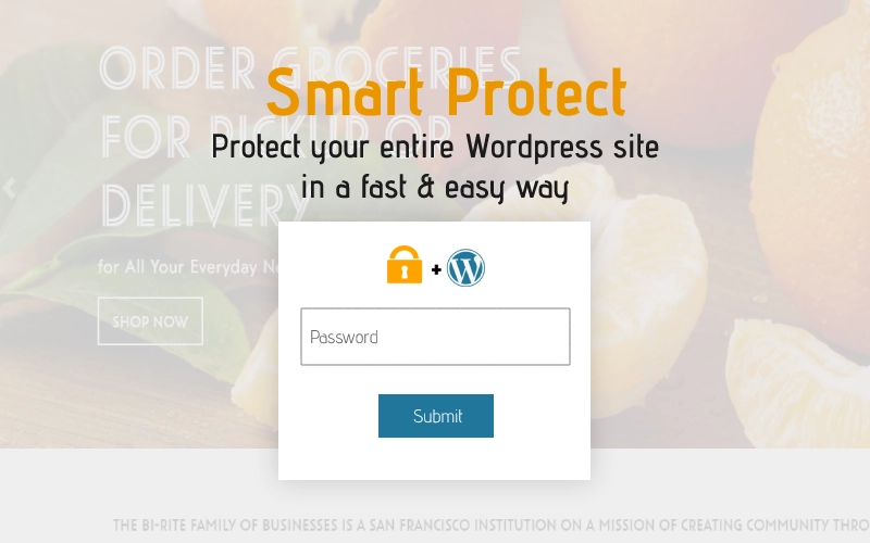 Smart Protect is a plugin for WordPress